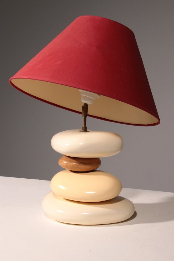 Image 1 of Lampada da tavolo Pebble di François Chatain, anni '80