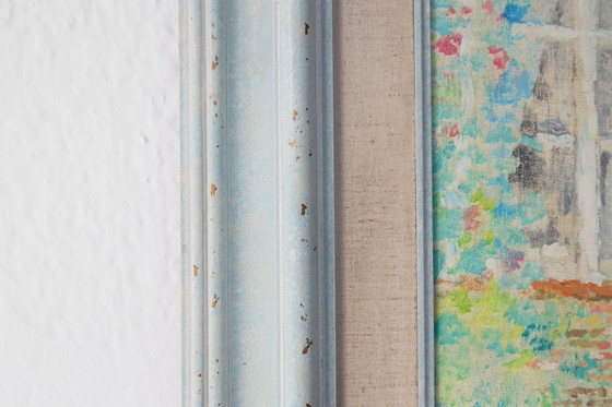 Image 1 of Peinture à l'huile encadrée signée Théo Van Rintel, Belgique Vers 1960