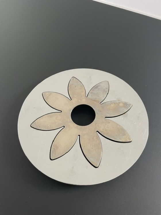 Image 1 of Vintage modular metal coasters set of 2