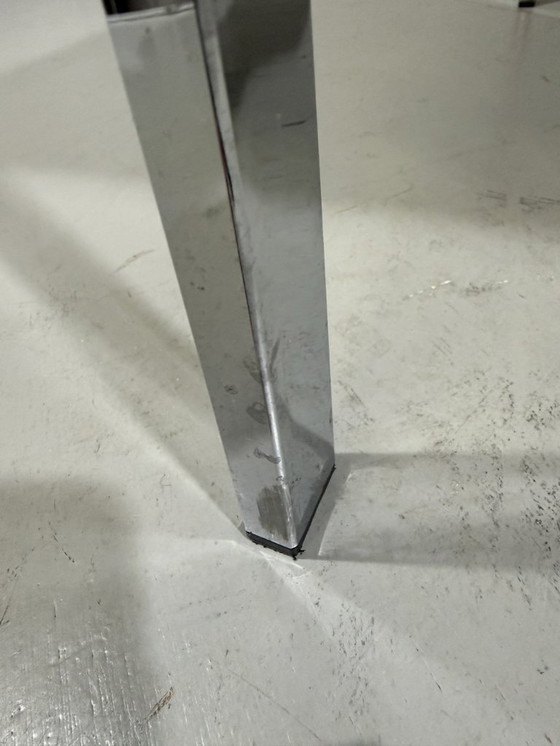 Image 1 of Table d'appoint en cuir Hans Eichenberger, table basse, Girsberger, Suisse