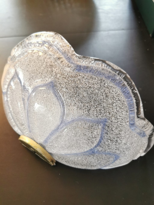 Grande lampada da parete di Murano Graniglia