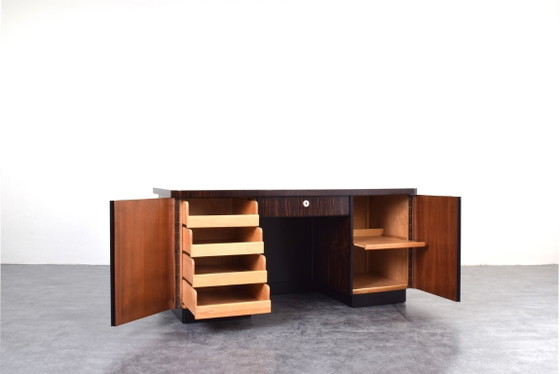 Art-Deco Desk by Bruno Paul for Deutsche Werkstätten Hellerau, 1920s – Wood (photo 5 of 18)