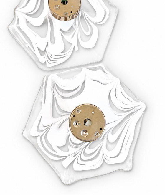 Image 1 of Paire de lampes de plafond/appliques La Murrina