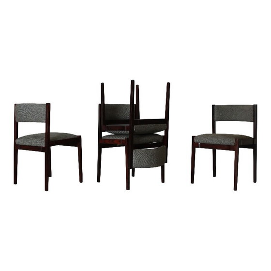 Image 1 of 4x sedie mod.102 di gianfranco frattini per cassina, italia, 1960