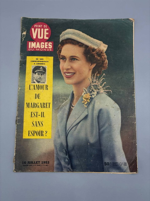 Point de Vue Images du Monde nr. 367 – Margaret's Love – juli 1953 – opbergkast