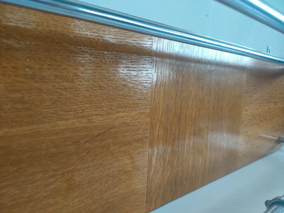 Image 1 of Appendiabiti da parete cromato in stile scandinavo vintage anni '60/'70