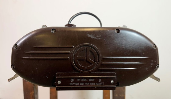 Image 1 of Lampada a sospensione industriale grigia di Elektrosvit, anni '60