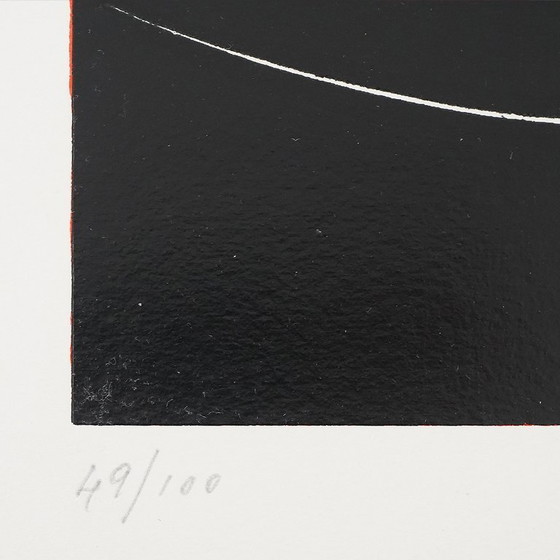 Image 1 of Emilio Scanavino, serigrafía numerada, 1969