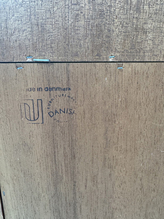 Image 1 of Poul Hundevad Rosewood Bookcase – Danish Design with Hidden Functionality