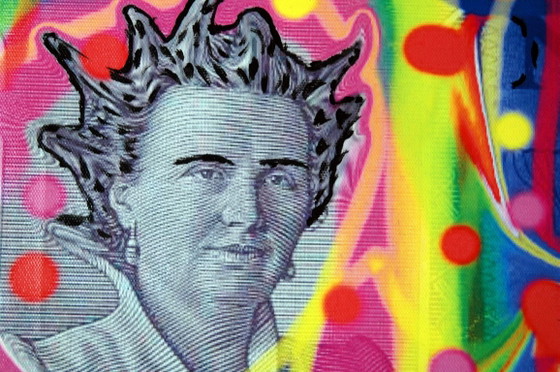Dinero, dinero, dinero: 3 pinturas pop art – Láminas artísticas, Paper, Plastic (photo 3 of 14)
