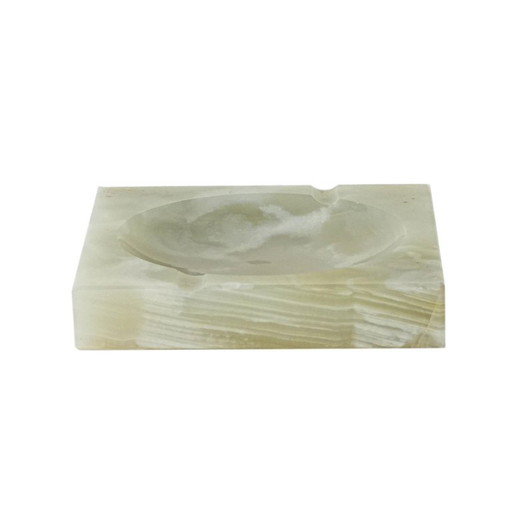 Bandeja de ónix, diseño italiano, años 60, producción: Italia