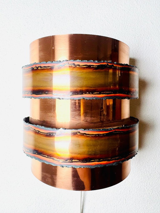 Brutalist Layered Wall Light By Svend Aage Holm-Sørensen For Holm-Sørensen & Co, Denmark, 1960s – wandlampen (photo 2 of 6)