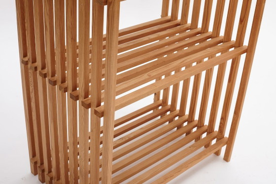 Bookcase Designed by Thorvald Lissau for Wiimberg, Denmark 1960’s. – Wood (photo 11 of 16)