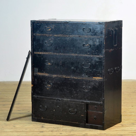 Image 1 of Japanse Tansu ladekast, circa 1890