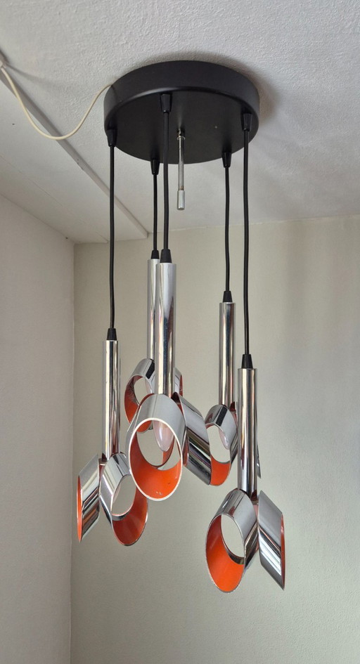 Vintage pendant lamp - Cascade by Massive - 1970s