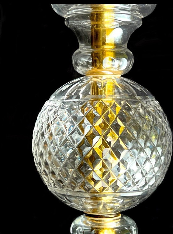 Lampadario antico Palwa – Lampade da terra, Glass (photo 8 of 8)