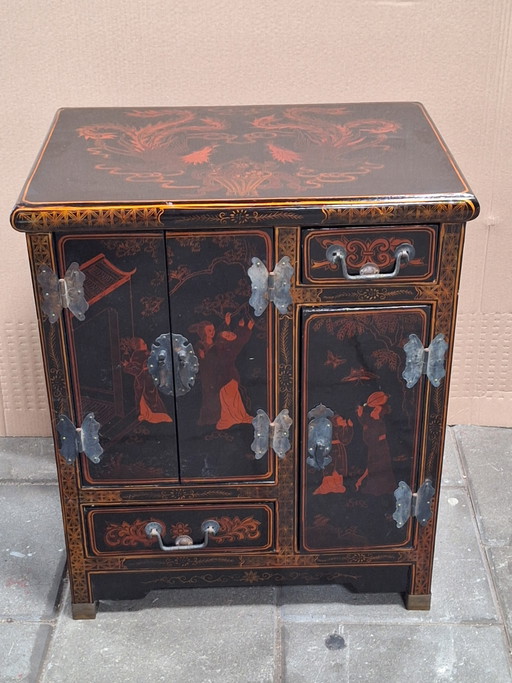 Vintage Chinees Lakkastje