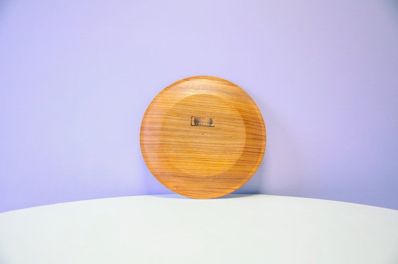 Vintage Teak Charger Plate – Table accessories, Wood (photo 5 of 6)