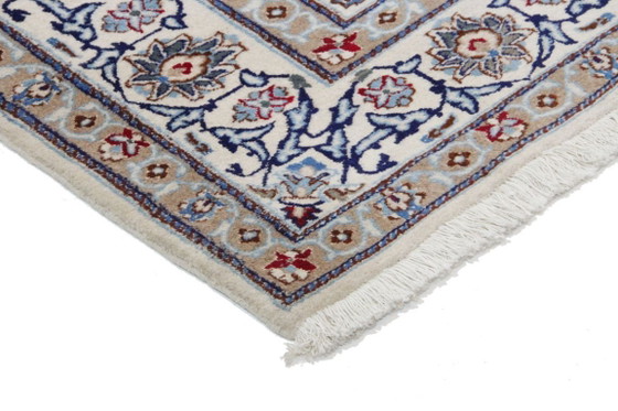 Original Hand-Knotted Persian Rug Nain Kashmari 210 x 200 cm – Rugs & carpets, Wool (photo 5 of 16)