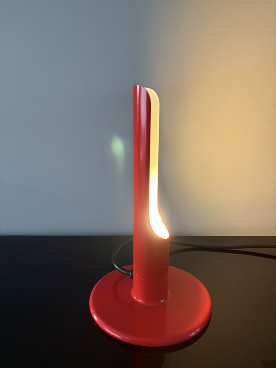 Image 1 of M design Germany Red Prix Tischleuchte von Ingo Maurer für M Design