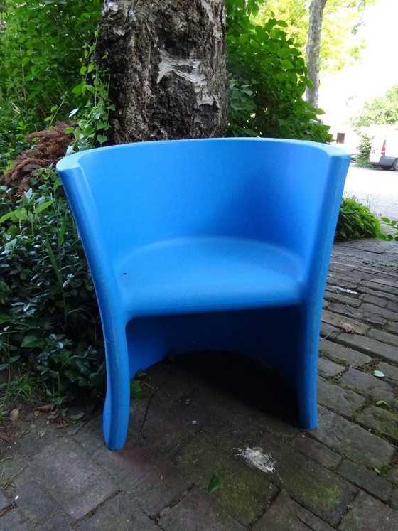 Sedia per bambini blu Trioli di Eero Aarnio per Magis Italy – Oggetti decorativi, Plastica (photo 9 of 9)