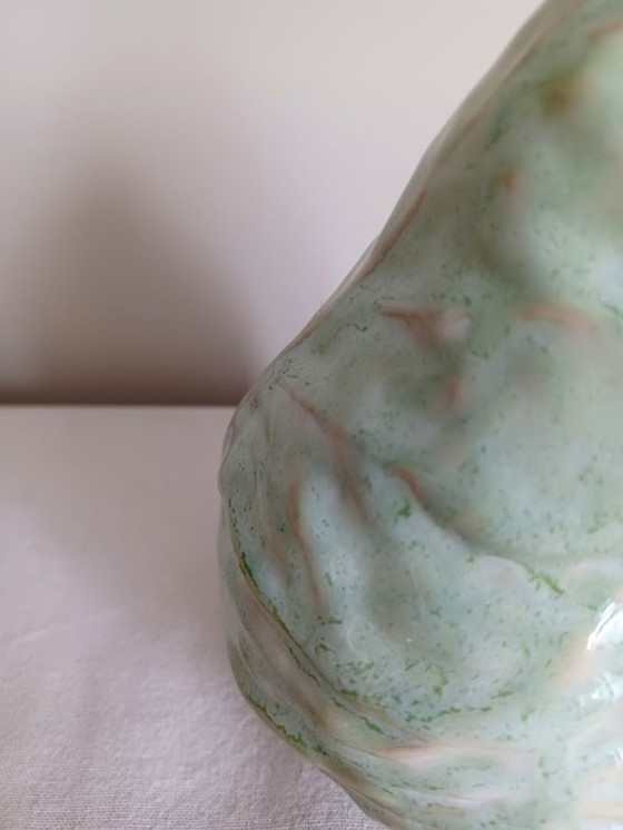 Image 1 of Original Des Pots - Jarrón detallado - carbón - verde menta