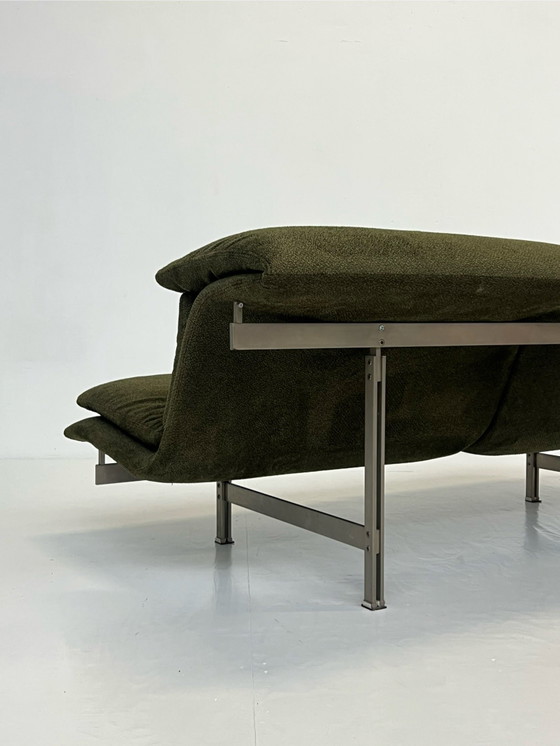 Vintage wave sofa – Giovanni Offredi for Saporiti Italia (1970) – Couches (photo 2 of 10)