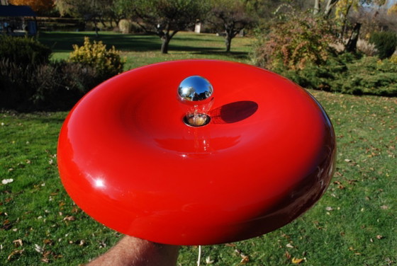 Image 1 of UFO-Metall-Deckenleuchte, Designer Tibor Nádai, Nummer 1