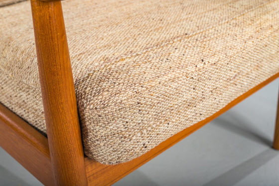 Image 1 of Deense moderne zitset in teakhout van Arne Vodder voor France & Søn, jaren 60, set van 3