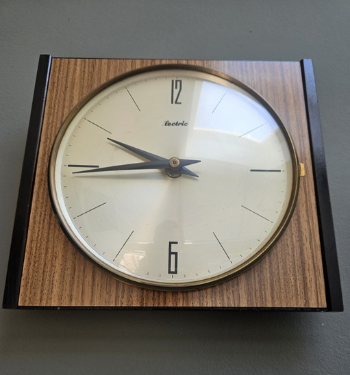 Vintage Blessing Electric Wall Clock 60s/70s