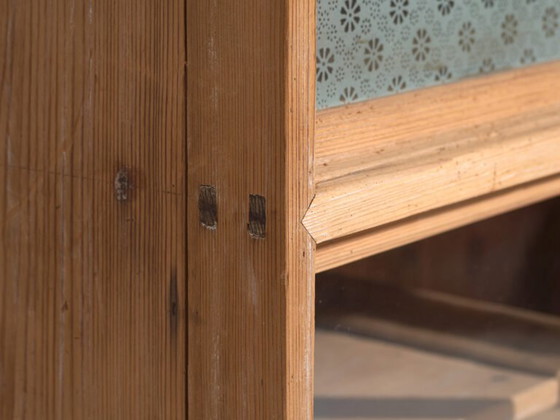 Antique Japanese cedar tea cabinet (Cha Tansu) – Taisho / Showa – circa 1912–1945 #32 – Storage cabinet (photo 24 of 40)