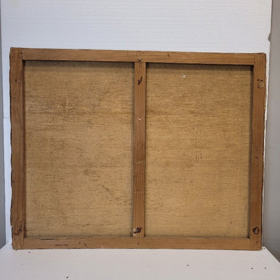 Image 1 of Paire de peintures à l'huile « Chérubins », D. Berthault, Art nouveau, 1922 – France