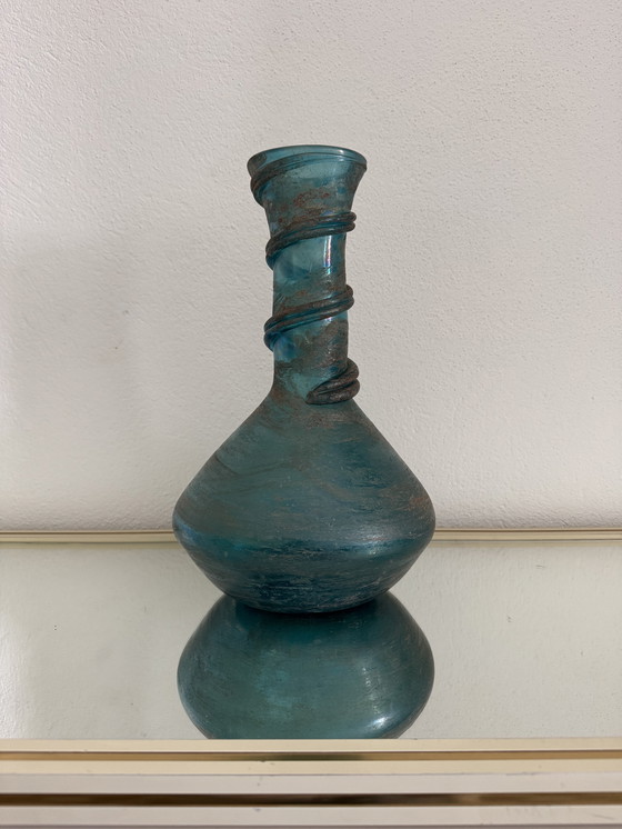 Image 1 of Große Vase Muranoglas Scavo Seguso 70er Jahre