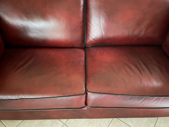 Divano Castello in Pelle (Rosso Bordeaux) – Divani 3 posti (photo 7 of 7)