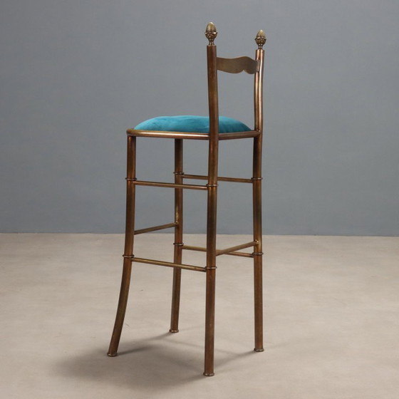 Image 1 of Tabourets en laiton vintage