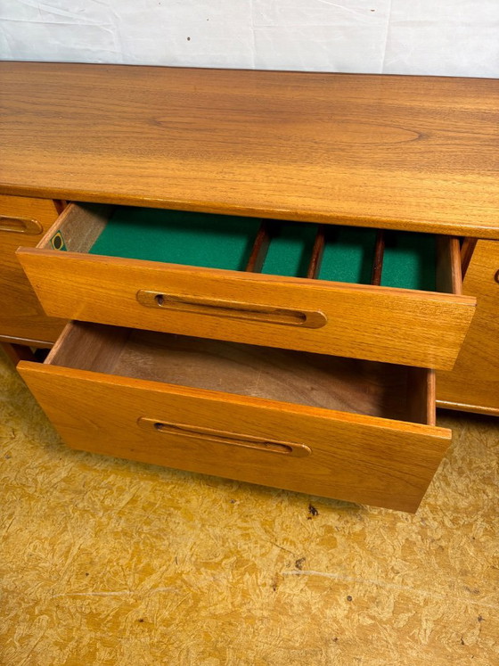 Credenza vintage in teak Portwood | Anni '60, design di metà secolo | Design di ispirazione danese e (photo 5 of 10)