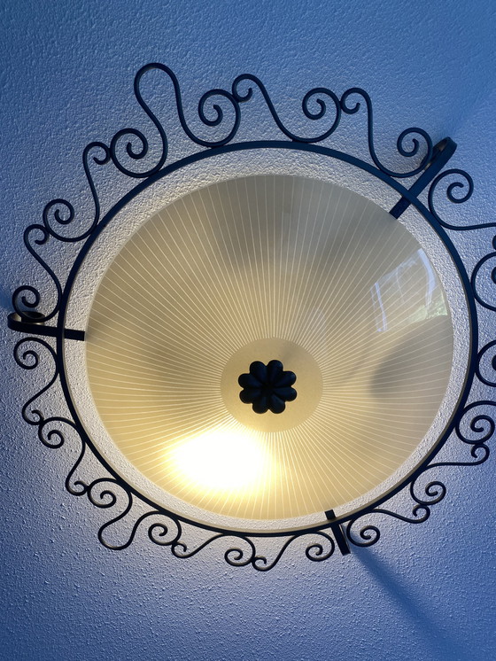 Image 1 of Vintage glazen Plaffoniere jaren 60