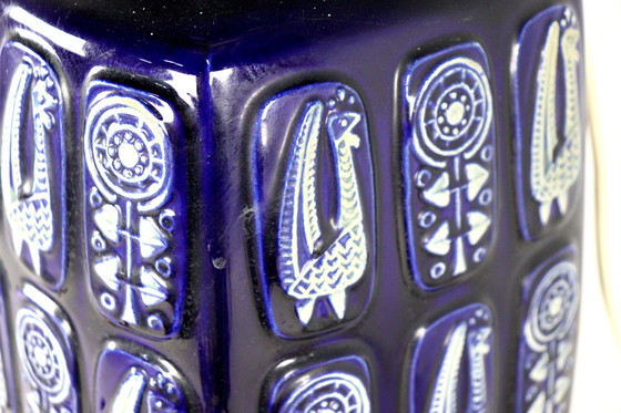 Image 1 of West Germany Ceramic Floor Lamp 942-45 Vintage