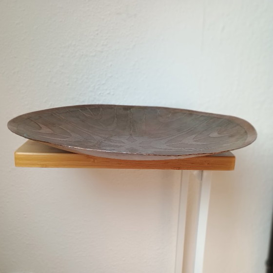 Image 1 of Grande placca da parete in rame lavorata a mano