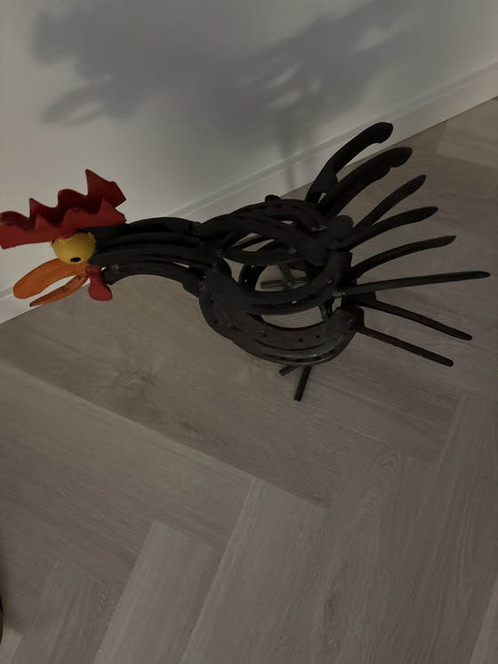 Art Object Rooster Jörg Ridderbusch – Decorative Objects, Metal (photo 5 of 11)