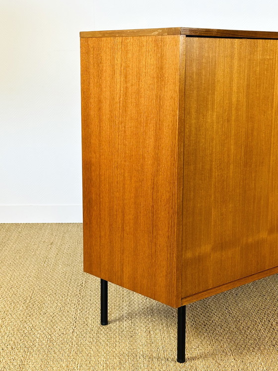 Image 1 of Tall Scandinavian teak sideboard, 1960s