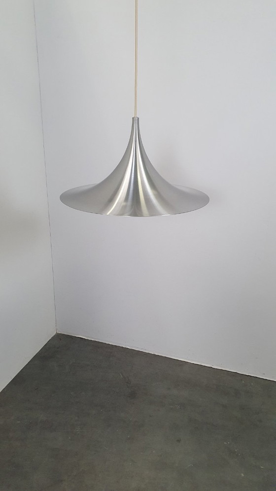 Image 1 of 2x Witch hat trumpet lamp vintage design 50s 60s