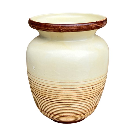 Image 1 of Vaso in ceramica VEB Haldensleben, Germania, anni 1950.