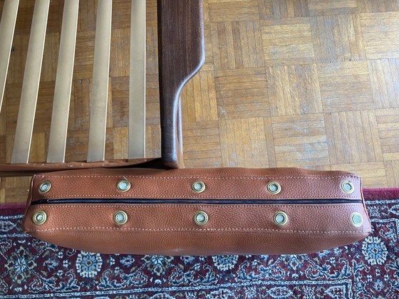 2 Scandinavische Vintage Designfauteuils|Teak & Leder|60-‘70 – Leather, Metal (photo 10 of 12)