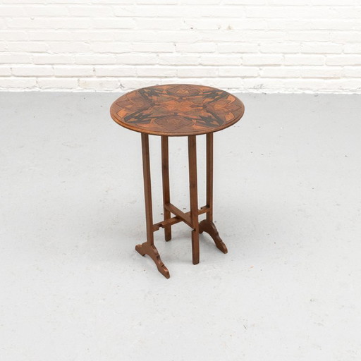 Table d'appoint pliante Art Déco