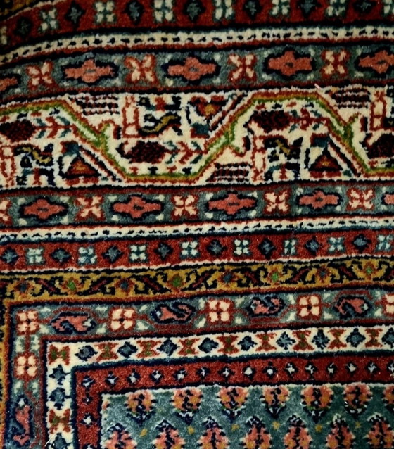 Image 1 of Authentiek handgeknoopt Perzisch Sarough Mir tapijt – wol op katoen