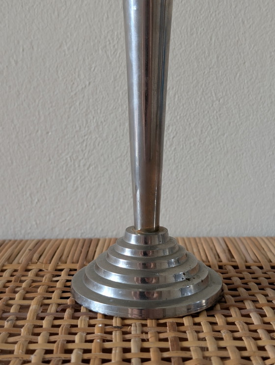 Image 1 of Set aus Art-Deco-Kerzenständern, 30 cm