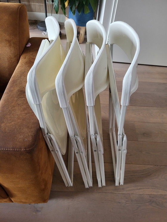 Image 1 of 4x Ted klapstoelen Niels Gammelgaard