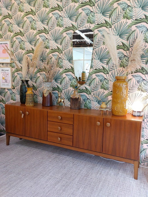 Vintage sideboard / sideboard Palette Mobel 70s