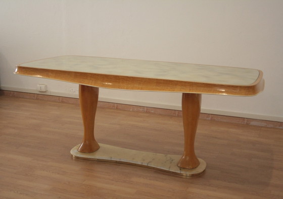 Image 1 of Mid-Century Modern Dining Table by Vittorio Dassi, 1950s